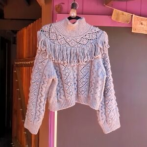 Fun Zara fringe sweater